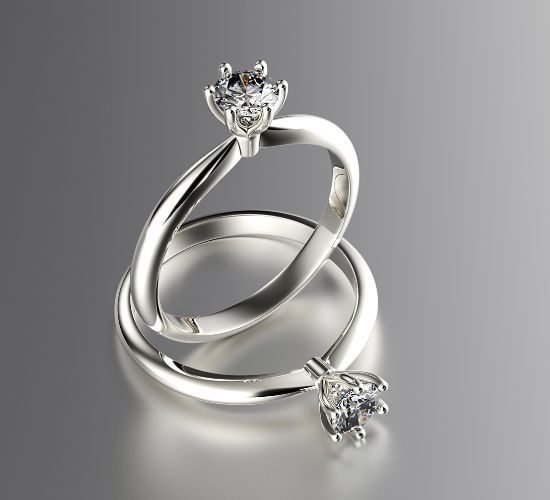 moissanite ring norge